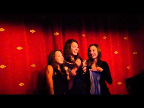 Jean, Meagan and Malia entertaining on Brilliance of the Seas