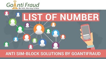 Doing Profitable  GSM Termination via GoAntiFraud: Lists of Phone Numbers