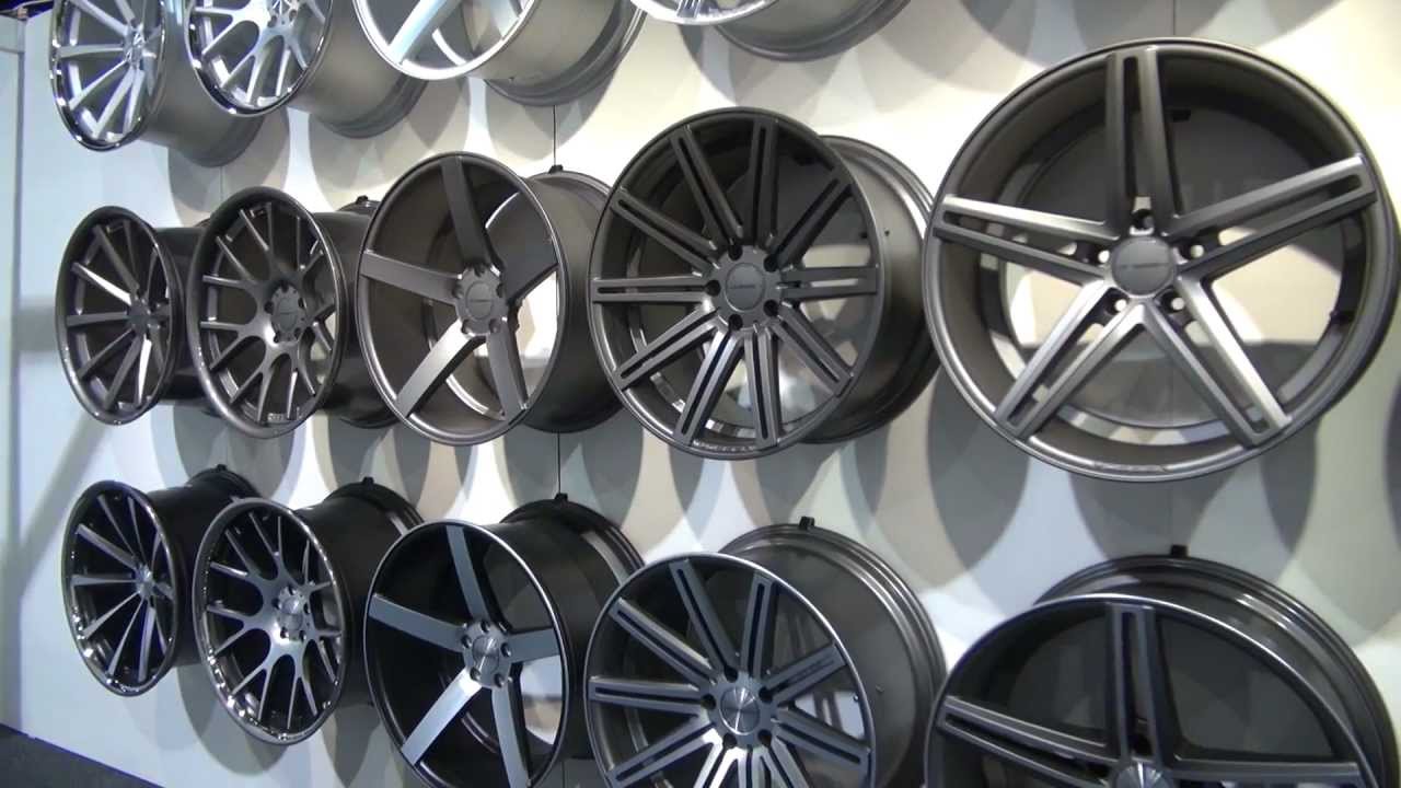 SEMA Show 2012 Vossen Wheels Booth