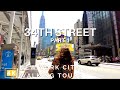 [4K]NYC Walking Tours | 34 Street (Midtown Manhattan, Empire State Building, West Side to East Side)