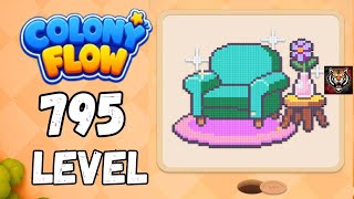 Colony flow Level 795 Walkthrough Solution