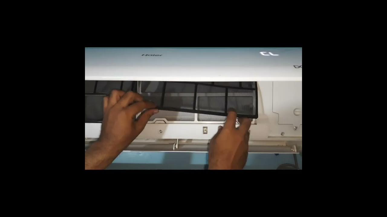How to start self clean in Haier Air conditioner (AC) YouTube