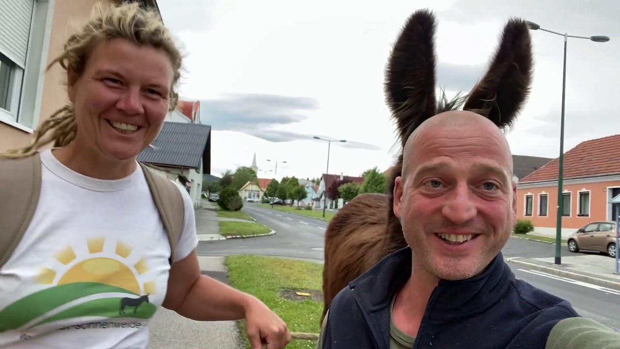 Eselwanderung mit Igor. So einen süssen Esel hast Du noch nicht gesehen :)
