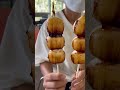 イワナの塩焼と焼き団子#shorts