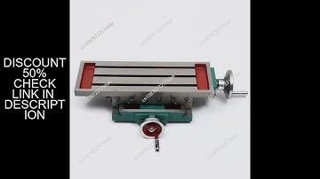 Precision Cross Slide Heavy-Duty Drilling And Milling Workbench 450x170MM Multi-Function Guide Rail