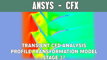 Transient CFD Analysis of NASA Stage 37 | Profile Transformation | Ansys CFX