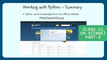 Working with Python Explained in Hindi | Class 11 Informatics Practices CBSE | Chapter 3 (PART 2)