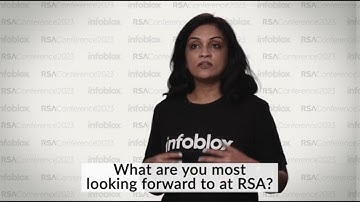 RSAC 2023 Expert Perspectives, Krupa Srivatsan on Infoblox
