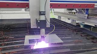 Cutting 1/8" aluminum on my DIY CNC Plasma machine