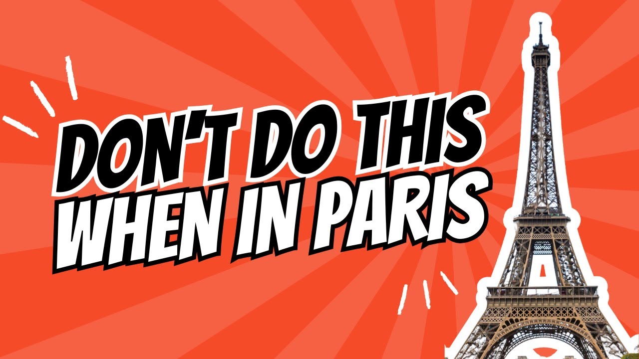 Paris travel video gone wrong ... I blame A.I.