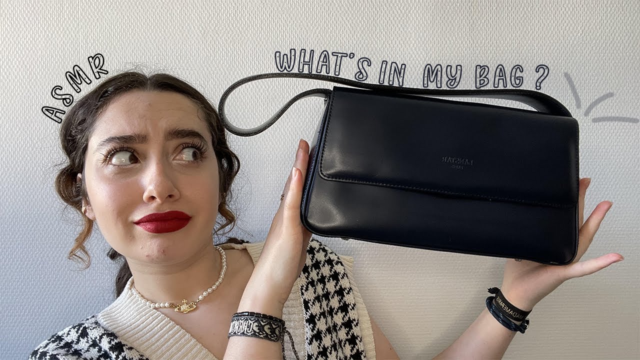 🌙ASMR FRANÇAIS : WHAT'S IN MY BAG ?👜  #asmr #asmrfr