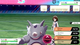 RHYDON - STONE EDGE (POKEMON SHIELD) screenshot 1