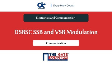 DSBSC SSB and VSB Modulation