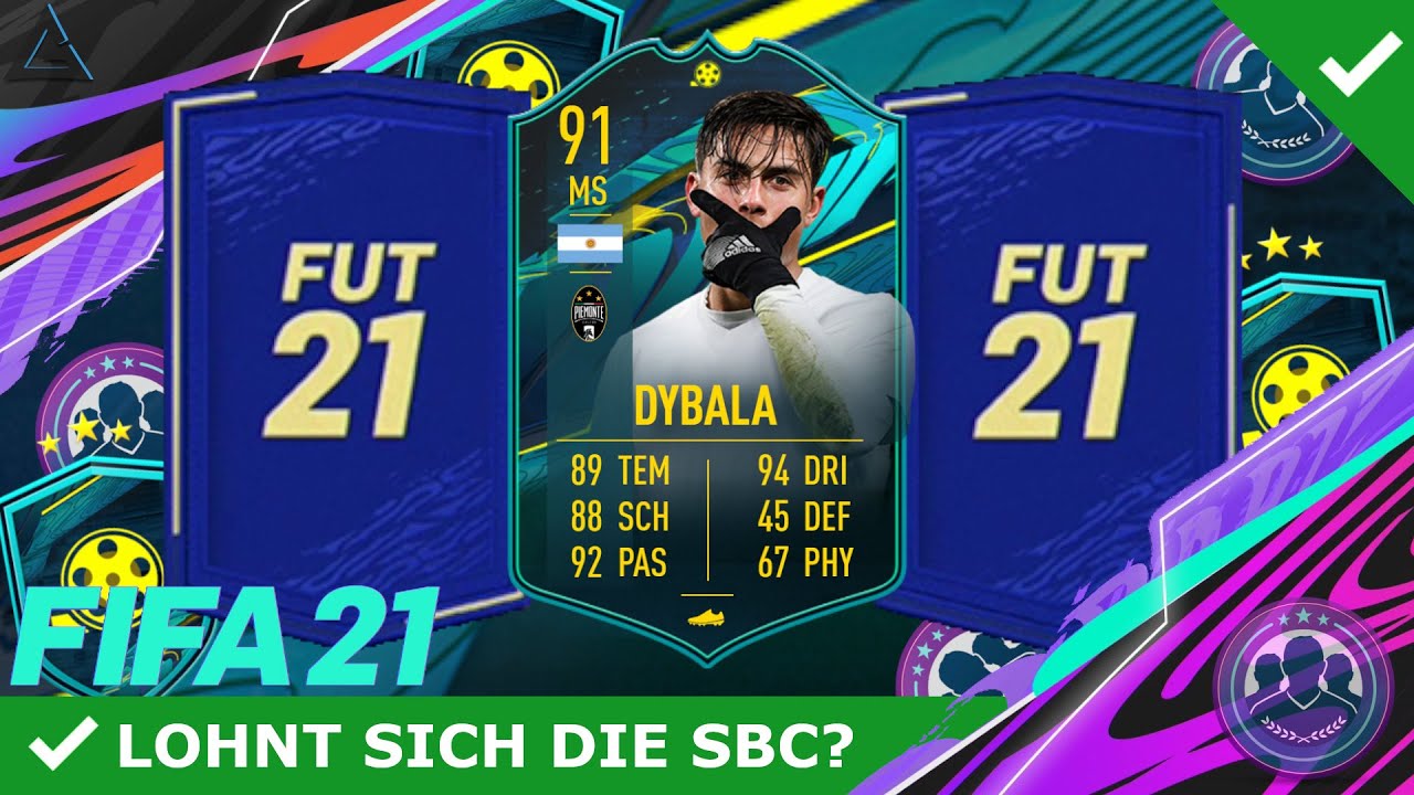 Mega Momente Dybala Sbc Moments Paulo Dybala Sbc Lohnt Sich Die Sbc Fifa 21 Ultimate Team Youtube