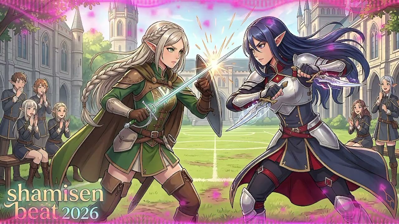 [Japanese Shamisen Battle Music] Duel in Academy - (Samurai/Epic Game Rock)