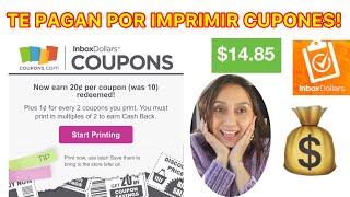 💰💰RECIBE DINERO POR IMPRIMIR CUPONES! Y cómo imprimir cupones paso a paso