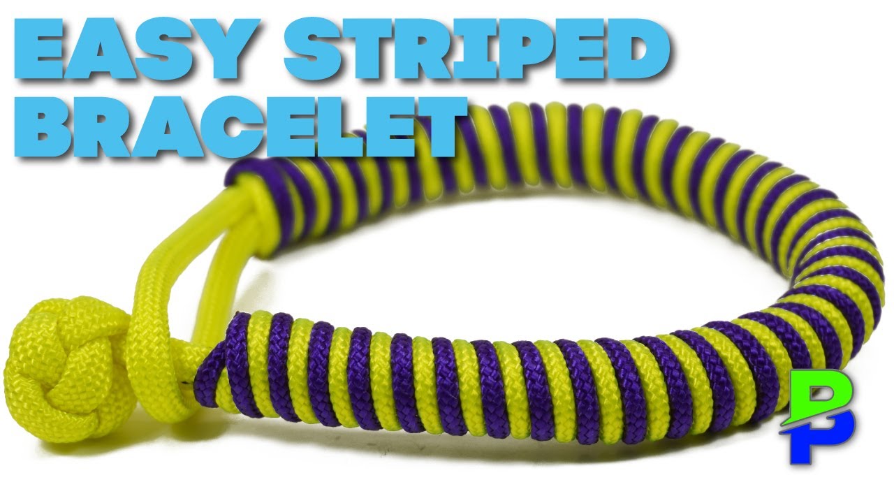 Make the Sliding Knot Friendship Paracord Bracelet - Bored Paracord -  YouTube
