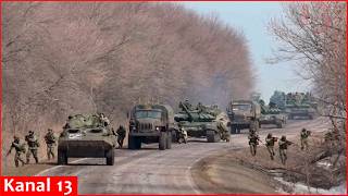 Russia sent 4 platoon-sized assaults; 3 of them likely did not get further than the line of contact