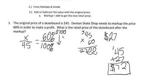 2.7 Markup & Markdown