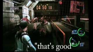 Resident Evil 5 Mercenaries - Flip Kick And Skull Crusher