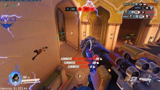 Overwatch Rank 1 Pharah God YZNSA Playing Pharah On Whole Other Level