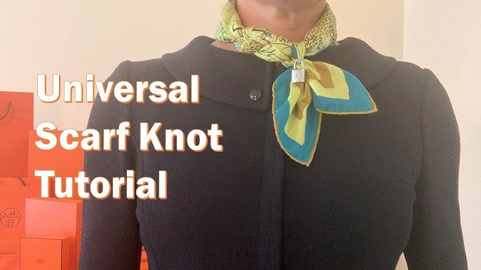 An Ode to Scarves…  Diy scarf, Scarf knots, Hermes scarf