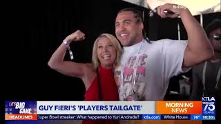 Players Tailgate KTLA at 10 1