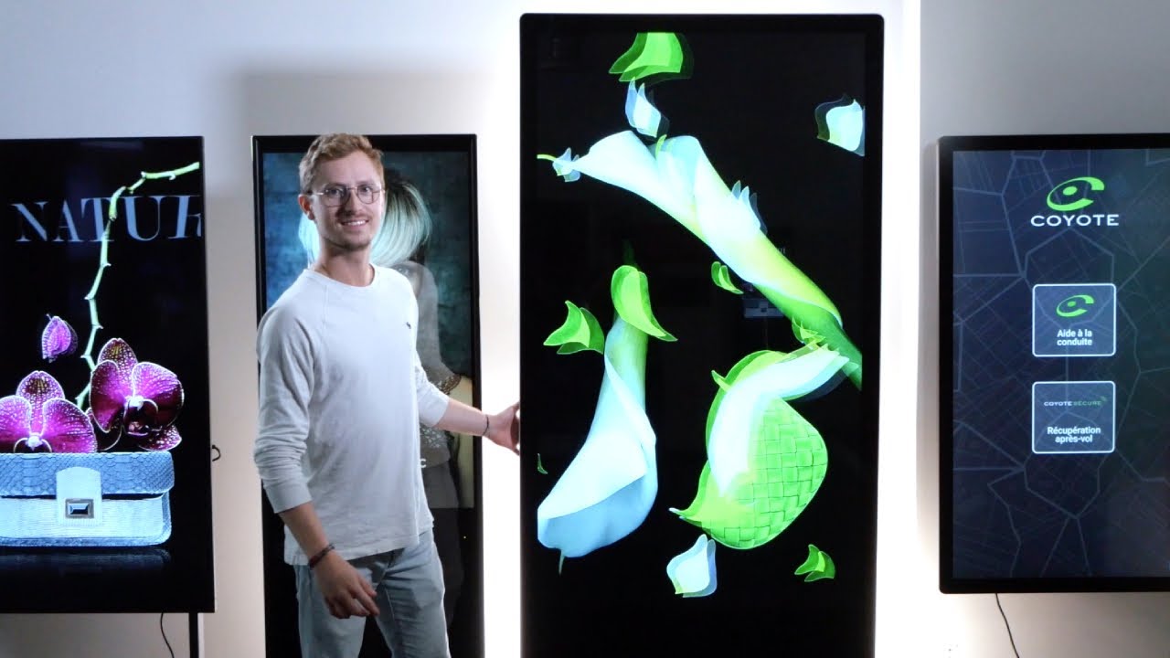 ECRAN PUBLICITAIRE 65"