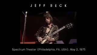 Jeff Beck - at Spectrum Theater * 1975 - YouTube