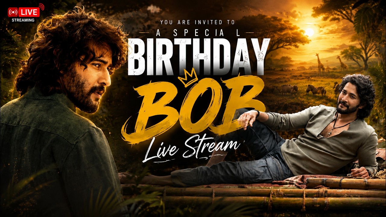 🔴 HAPPY BIRTHDAY BOB ❤️ | MAHESH BABU BIRTHDAY SPECIAL 🎂 | BGMI LIVE 🔥