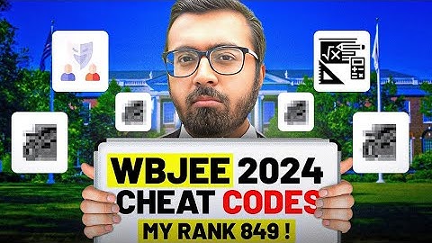 WBJEE 2024 Cheat Codes | Tukka Tricks for WBJEE 2024 💯🔥 #wbjee2024 #tukkatricks #arsquad