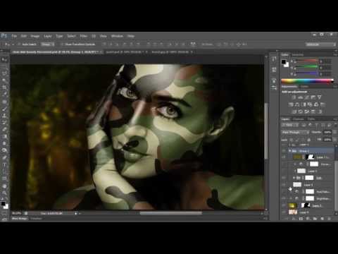 Soldier Make Up – სახის მოხატვა (მაკიაჟი) – ჩემი ვორქშოფი