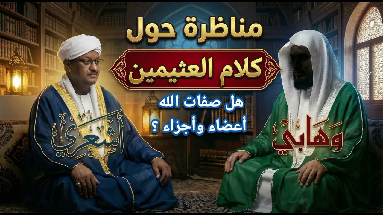مناظرة الشيخ محمد المالكي  لوهابي  يحوم حول إثبات الأبعاض و الأجزاء في الصفات الإلهية 