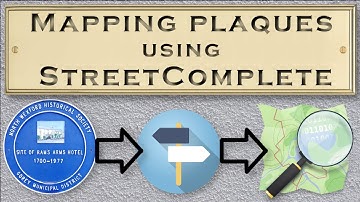 Mapping plaques using StreetComplete