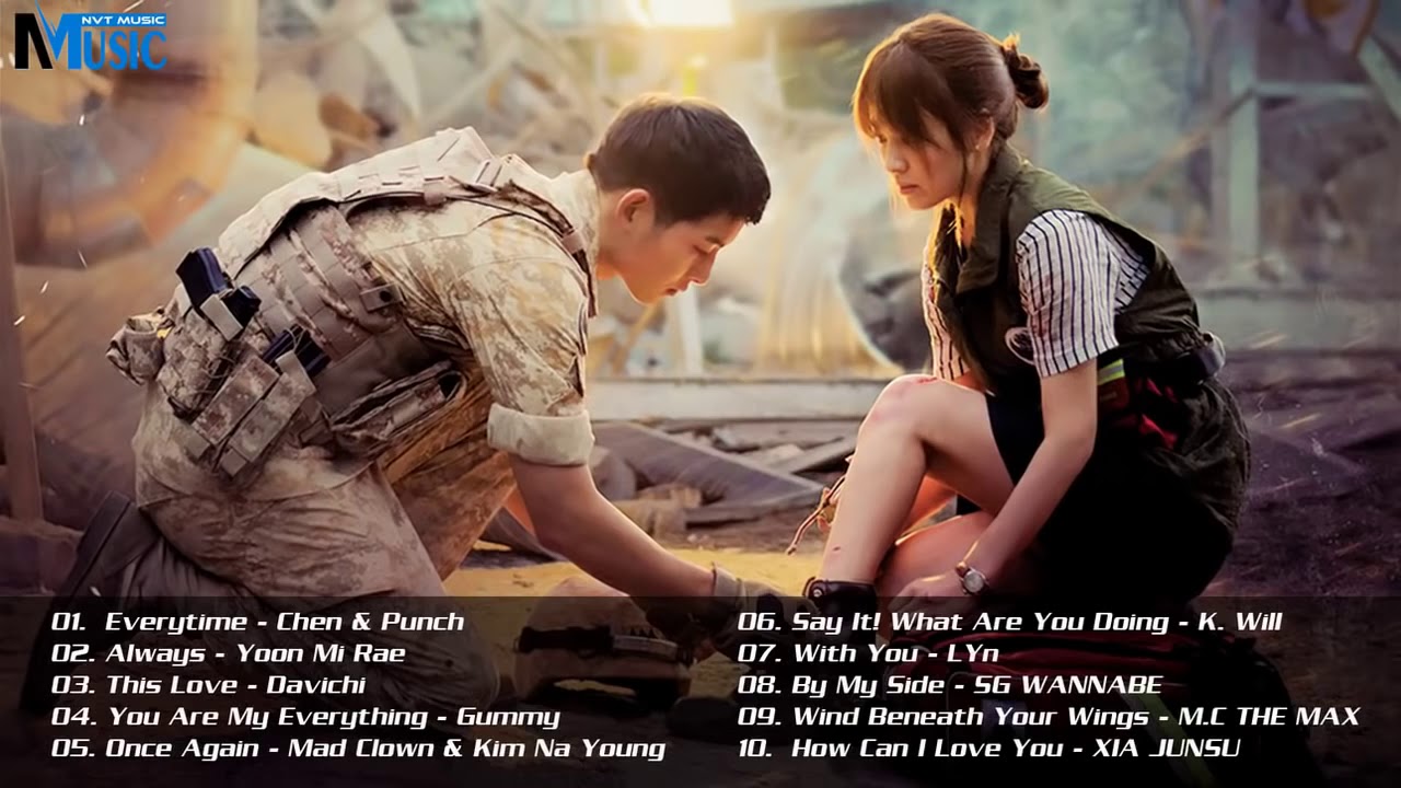 Lagu descendants of the sun.. 
😀😀