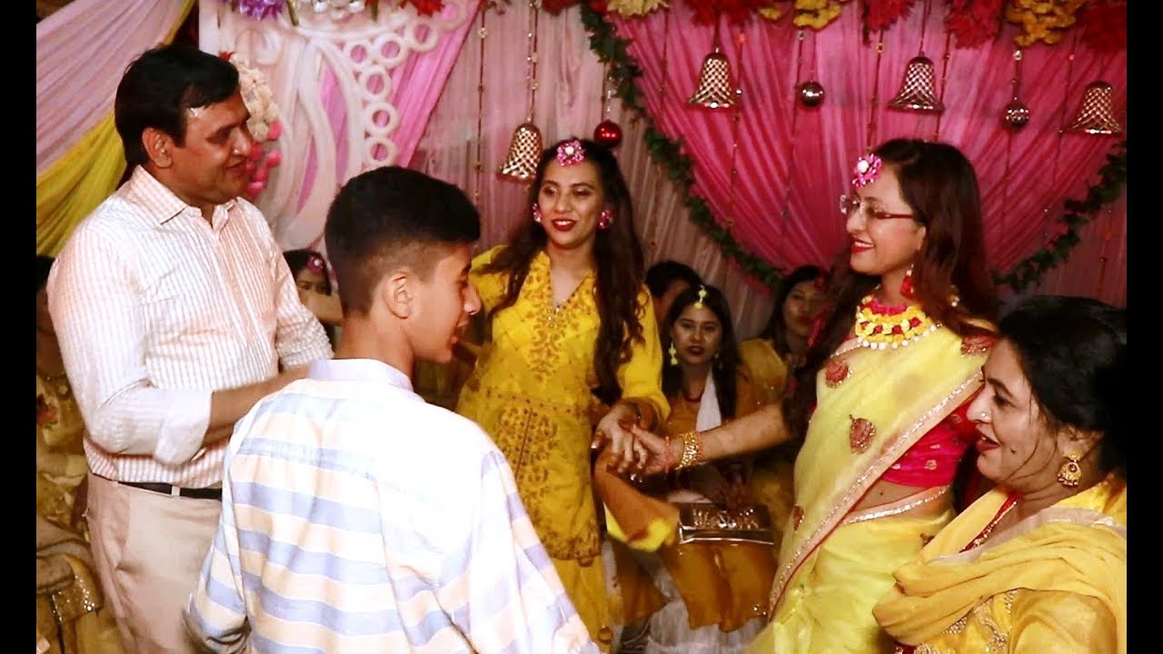 Dr Ruksana Weds Dr Samir part 03 haldi Nepali Muslim Wedding   