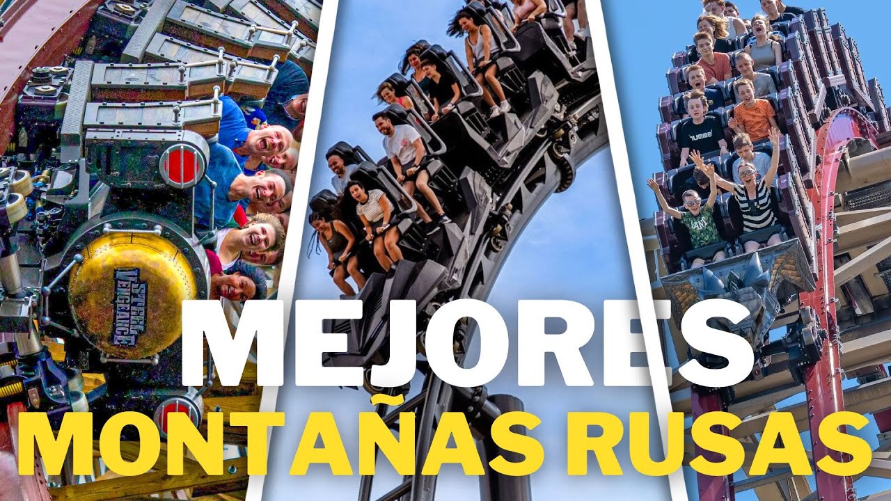 TOP 25 MEJORES MONTAÑAS RUSAS DEL MUNDO