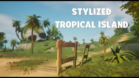 Tropical Island Unreal Marketplace Asset Pacl