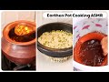 ASMR VLOG | Clay Pot Cooking | मिट्टी के बर्तन में बनाई वेज हांड़ी, दाल और पुलाव ~ Home 'n' Much More