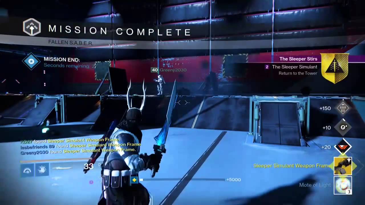 Destiny SS lucky strike