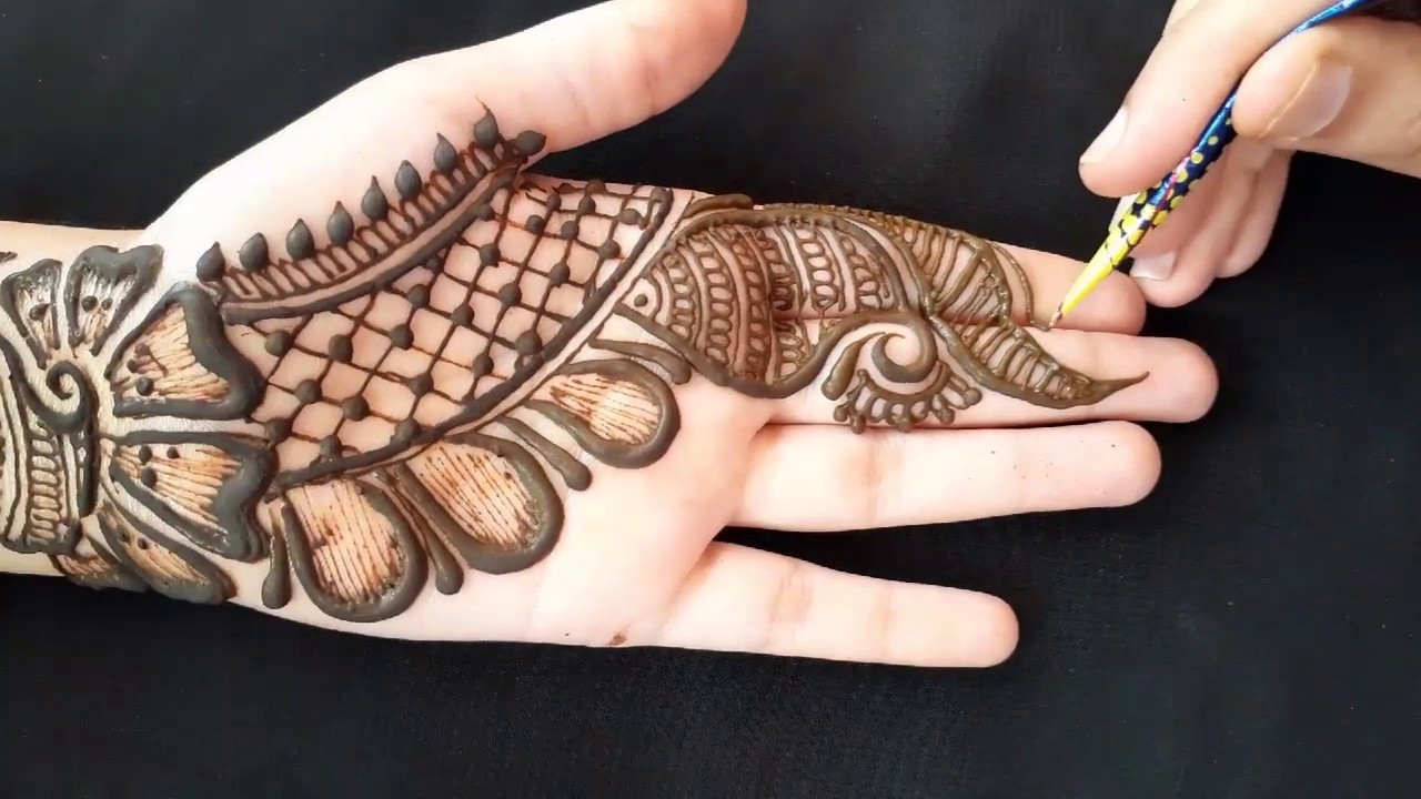 New Bharma Arabic Full Hand Mehndi | Ramzan special Henna for Eid ...