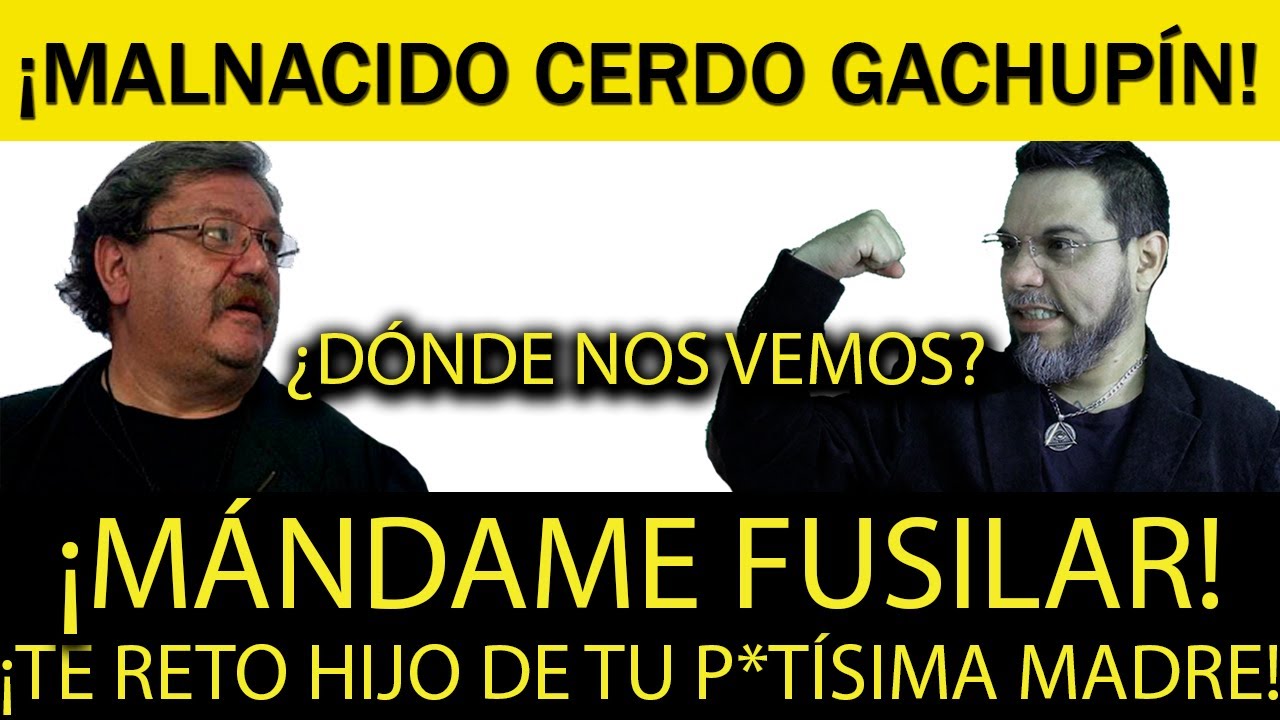 Mensaje para Taibo de mi Parte ¡Te Reto! ¡Espero Aceptes, P*3nd3j*!