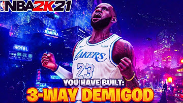 The MOST OVERPOWERED DEMIGOD BUILD in NBA 2K21 NEXT GEN...Best Build 2K21 Next Gen
