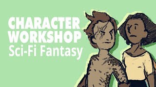 Creating a futuristic Sci-Fi fantasy world | Character Workshop