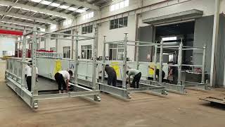 MLP2600 Crane Loading Deck High Rise Construction Site Superdeck  Retractable for Australia and USA