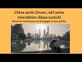 China senkt Zinsen, will seine Immobilien-Blase zurück! Videoausblick