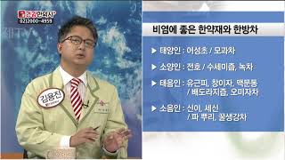 건강한의사 김용진원장의 사상체질별  비염에좋은음식과 한방차