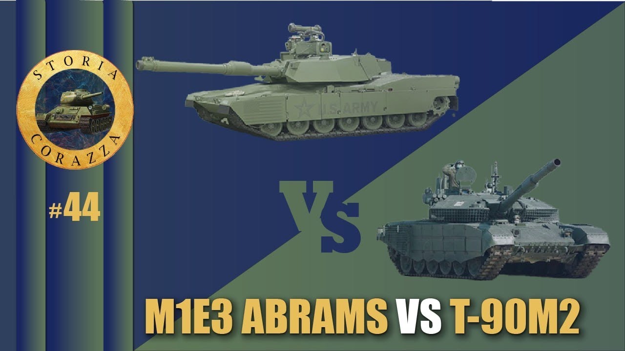 M1E3 ABRAMS VS T-90M2