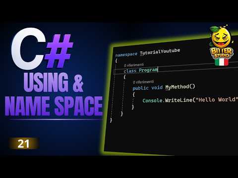 C# Tutorial - Using & Namespaces (Practical Guide)