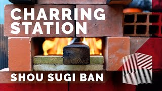 Natural Wood Protection - Yakisugi / Shou sugi ban without gas - Charring Station